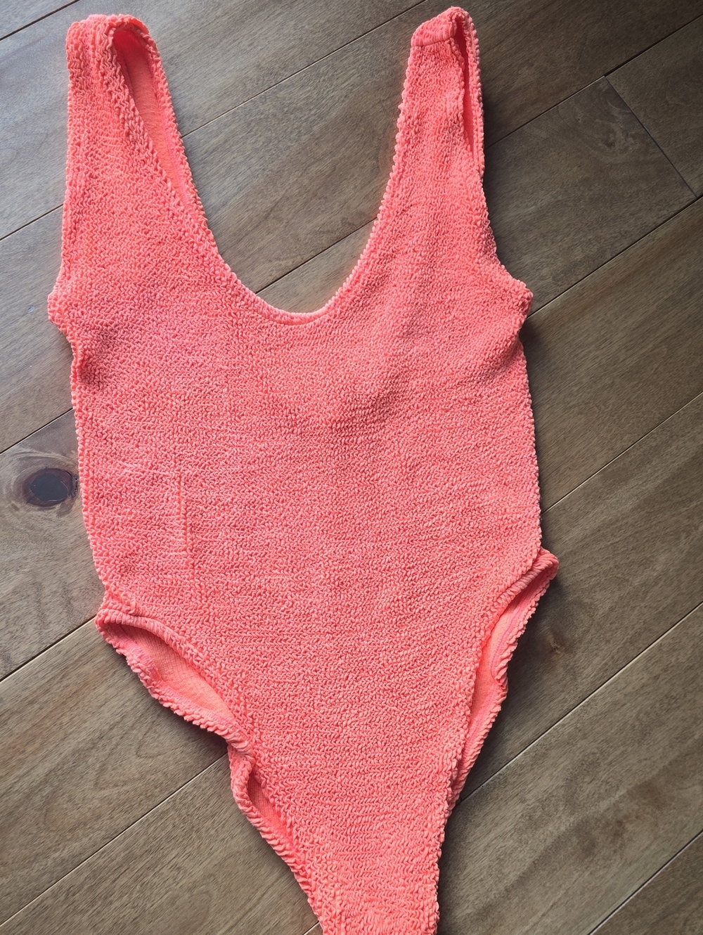 Love And Bikinis Orange One Piece Swimsuit